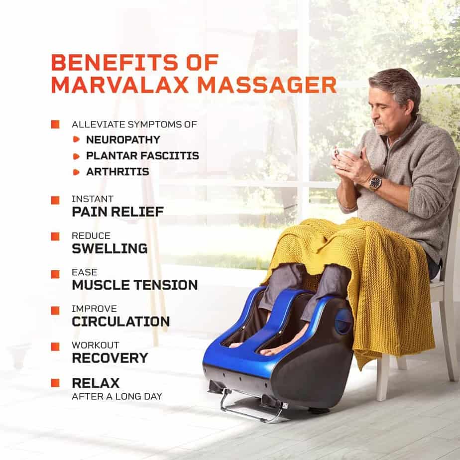 LifePro Marvalax Foot & Calf massager for neuropathy